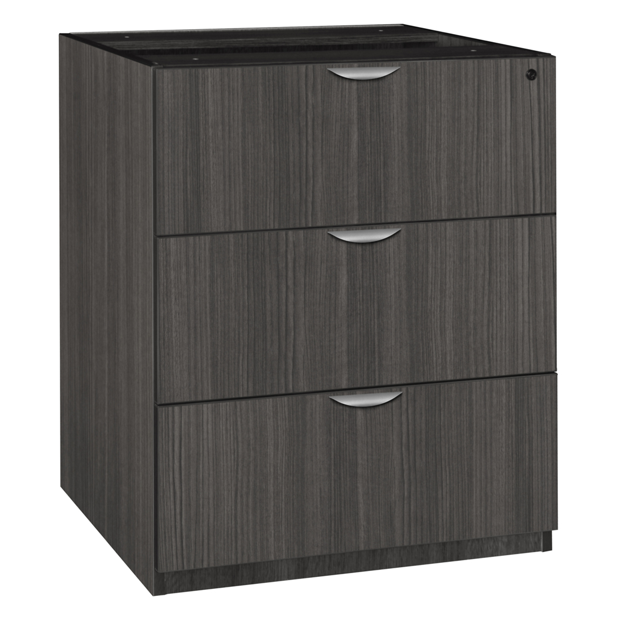 Regency Legacy Stand Up Lateral File — 41in. High, 3 Drawers, Ash Grey, Model# LPLF4136AG